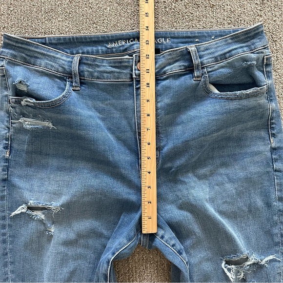 American Eagle High Rise Jegging Jeans Size 18 Short - Picture 7 of 8